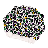 Children's Mardi Gras Leopard Jogger Set (Each)