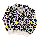 Children's Mardi Gras Leopard Jogger Set (Each)