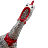11.5" Glitter Rubber Chicken (Each)