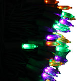 Purple, Green and Gold LED Mardi Gras Lights - 80 Lights, 21' (Each)