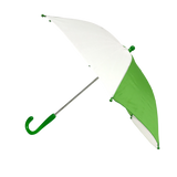 Green and White Umbrella 14.5" (Each)