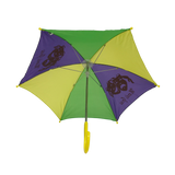 Purple, Green and Gold Umbrella 14.5" (Each)