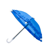 Blue Umbrella with Ruffle 5" (Each)