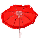 Red Umbrella with Ruffle 5" (Each)