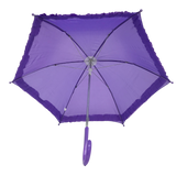 Lavender Umbrella with Ruffle 14.5" (Each)