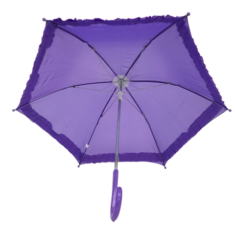 lavender patio umbrella Lavender Umbrella with Ruffle 14.5" (Each) – Mardi Gras Spot