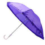Purple Umbrella with Ruffle (Each)