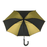 Black and Gold Umbrella 19.5" (Each)
