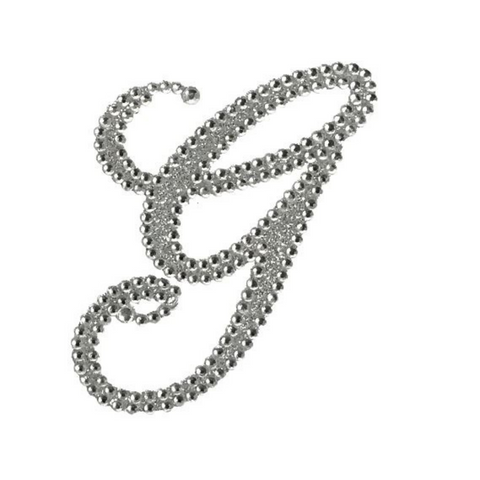 Glitter Script Letter "G" (Each)