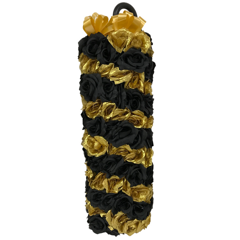 Black and Metallic Gold Flower Cane (180 Flowers)