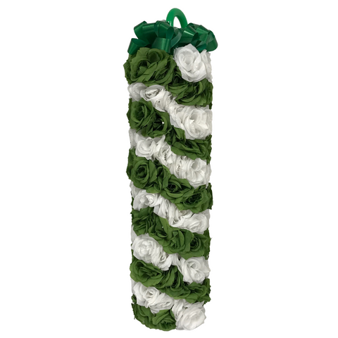 Green and White Flower Cane (180 Flowers)