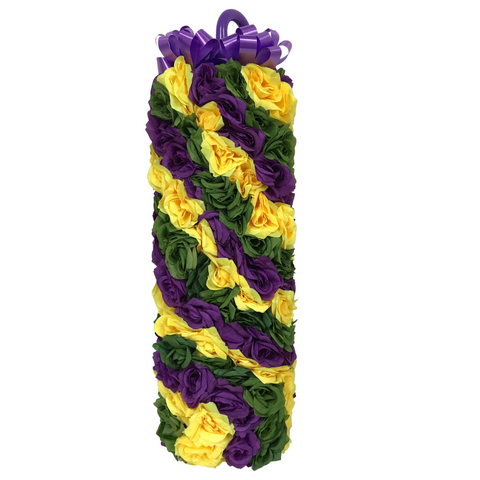 Purple, Green and Yellow Flower Cane (180 Flowers)