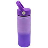 Purple Ombre 550ml Vaccum Bottle With Handle (Each)