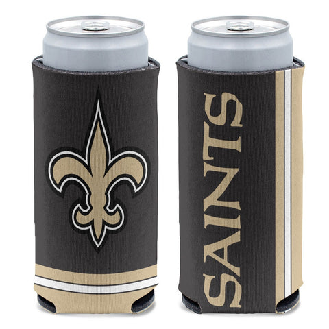 New Orleans Saints 12 oz Slim Can Cooler (Each)