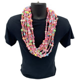 36" Bright Colored Assorted Necklaces (Dozen)