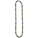 42" Purple, Green and Gold Berry Bead Necklace (Each)