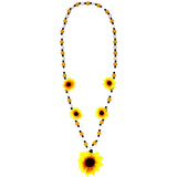 42" Sunflower Necklace (Each)