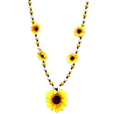 42" Sunflower Necklace (Each)