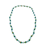 40" 12MM Rainbow & Facet Beads Necklace (Each)