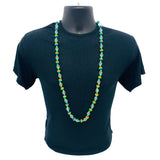 40" 12MM Rainbow & Facet Beads Necklace (Each)