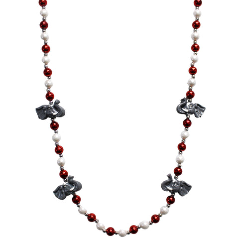 40" Elephant Bead Necklace (Each)