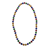 50" Rainbow Berry Bead Mardi Gras Bead (Each)