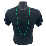 42" Metallic Green Alligator Mardi Gras Beads (Each)