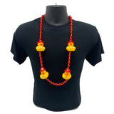42" Fireman Rubber Duck Mardi Gras Beads (Each)