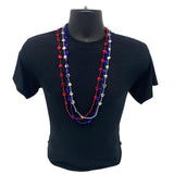 36" Small Star Bead Necklace (Each)