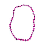 38" Acrylic Fancy Bead Necklace - Assorted Pink, Blue, Light Green and Purple (Each)
