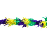 6' Purple, Green and Gold Sectional Boa (Each)