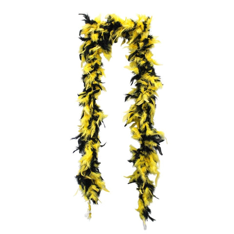 6' Black and Gold Boa (Each)