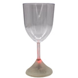 LED Wine Glass with Multicolor Lights (Each)