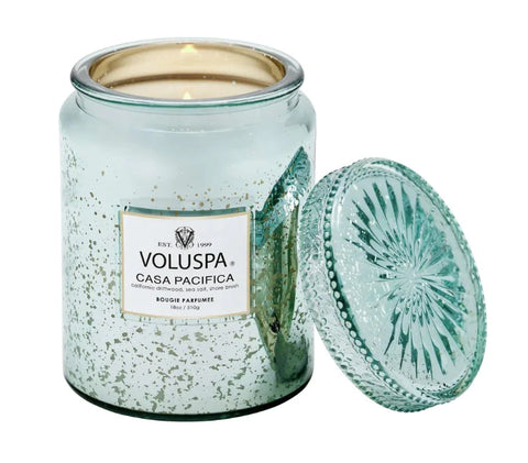 Voluspa Casa Pacifica 18oz Large Speckle Jar Candle (Each)