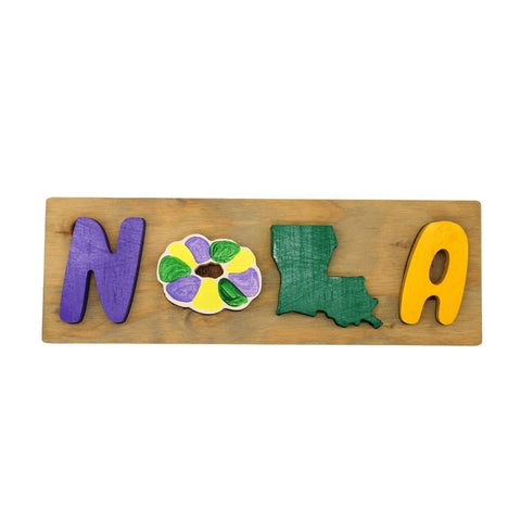 NOLA Puzzles - Mardi Gras Theme (Each)