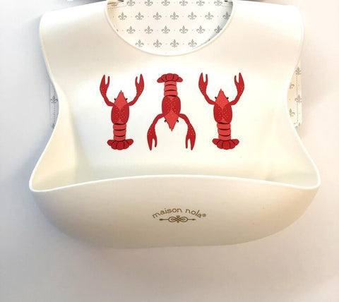 Crawfish Silicone Bib (Each)