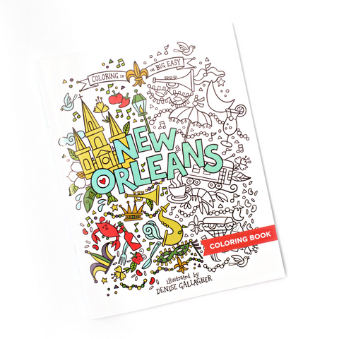 New Orleans Coloring Book (Each)