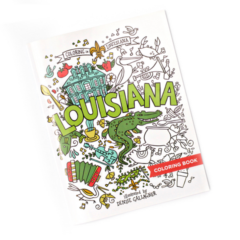 Louisiana Coloring Book (Each)