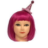 Pink Party Hat - Clip-On (Each)