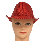 Red Sequin Fedora (Each)