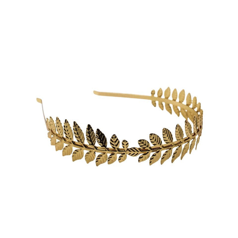 Golden Leaf Goddess Headband (Each)