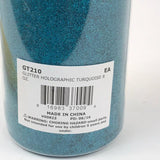 8oz Glitter - Holographic Turquoise (Each)