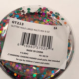 8oz Glitter - Holo Large Multi Mix (Each)