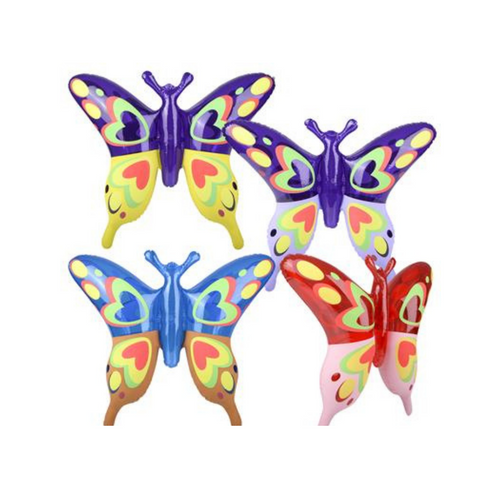27" Transparent Inflatable Butterfly (Each)