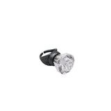 LED Silver Ring with White Lights (Each)