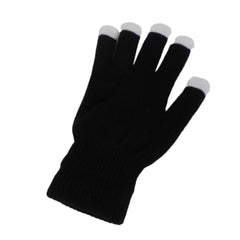 LED Black Gloves (Pair)