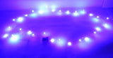 LED Purple Battery Pack Lights - 9' Long (Each)
