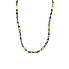 LED Purple, Green and Gold Beads with 6 Green Lights (Each)