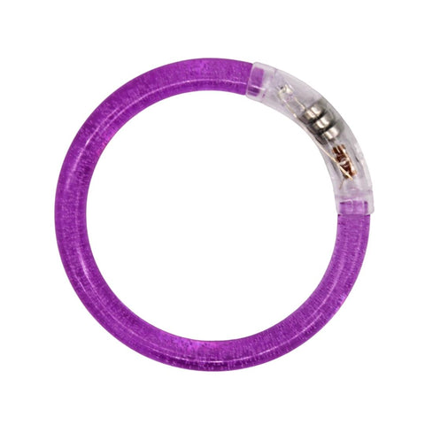 Purple LED Bangle Bracelet (Each)