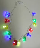 LED Happy Birthday Necklace (Each)